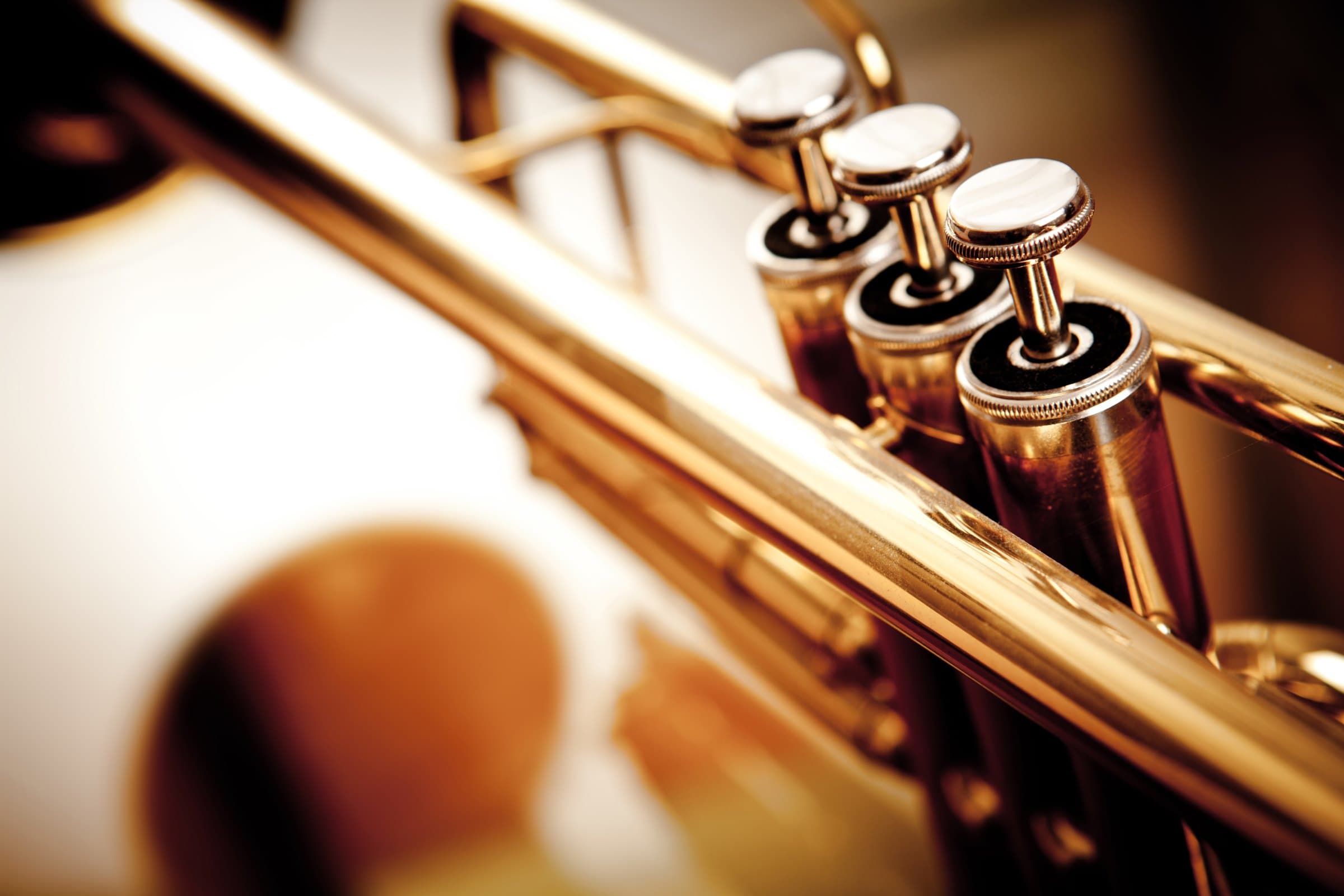 Tromba in primo piano
