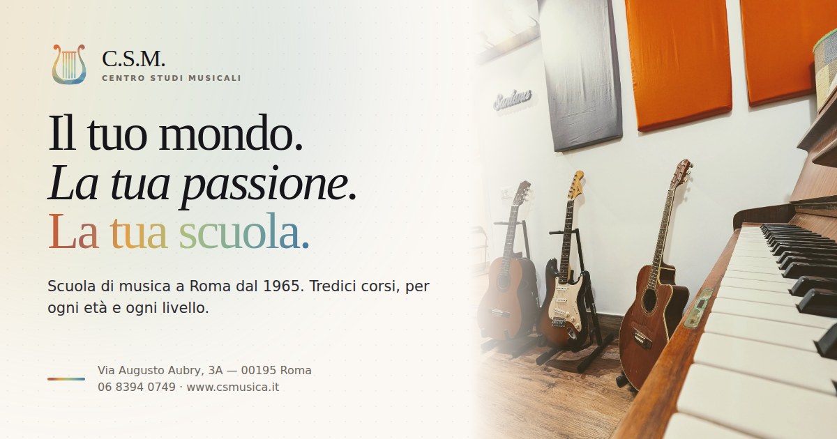 Centro Studi Musicali, Rome